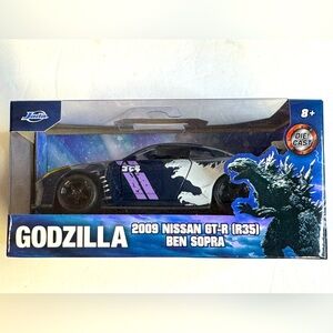 Jada Toys ***GODZILLA*** 2009 NISSAN GT-R ( R35) BEN SOPRA 1:32